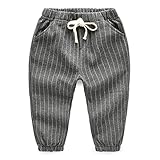 キッズ男の子 ボーイズ ボトムス 子供服 ストライプカジュアルパンツ春秋 お出かけ 遊び着・ 通学・普段着・通園 YP024g