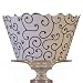 Bella Cupcake Couture Olivia Black and White Cupcake Wrapper, Set of 12
