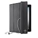 Belkin Storage PU Kunstveloursleder Folio (Standfunktion, separates Stauchfach) f�r iPad 2 und iPad 3rd generation schwarz