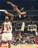 Kobe Bryant Fading Back Autographed/Hand Signed Los Angeles Lakers Basketball 8x10 Photo