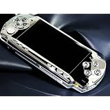 ★PSP2000 フェイス クロムシルバー（銀 ドライバ＋ボタンセット付