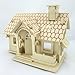 Kaden G-P 3D Jigsaw Woodcraft DIY Assembly Construction Model House Container Puzzle Kit Wooden Handcraft Educational Products Wooden Art jigsaw puzzle toys for children diy handmade wooden