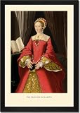 Framed Art Poster 20x30, The Princess of Elizabeth