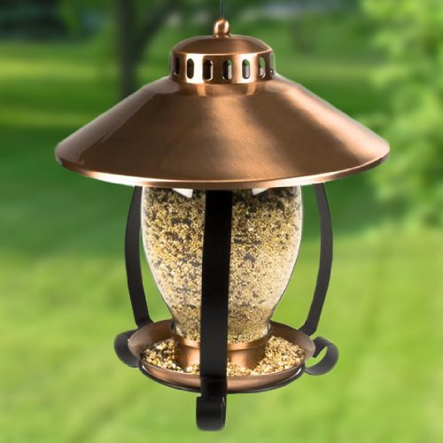 Woodlinks COPLANTERN Copper Finish Lantern Feeder