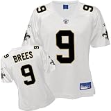 Reebok New Orleans Saints Drew Brees Women's Replica White Jersey
