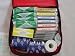 Safety Seekers Red Sports First Aid Kit - 24 (Football, Softball, Volleyball, Soccer, All Sports)