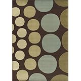 Dalyn Rugs Carlisle CR 60 8 Feet 2 Inch by 10 Feet Area Rug Chocolate