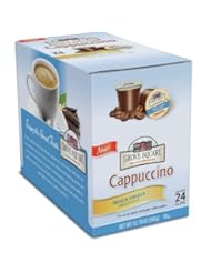 Grove Square Cappuccino Cups, French Vanilla, Single Serve Cup for Keurig K-Cup Brewers, 24 Count (Pack of 2)