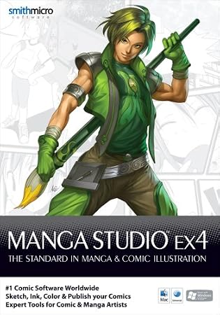 Manga Studio EX 4 (Mac/PC CD)