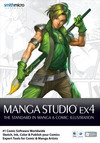 Manga Studio EX 4 (Mac/PC CD)