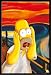 Simpsons, The Poster + MDF-Rahmen, schwarz von The Simpsons - alle Infos