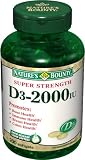 Nature'sBountyVitaminD-3,2000IuSoftgels,200-Count