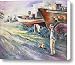 Boats Yard in Villajoyosa Spain Canvas Print / Canvas Art - Artist Miki De Goodaboom