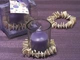 Beach Theme Glass Votive Candle Holder (Set of 12)