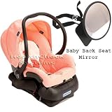 Maxi-Cosi IC099BIP Mico Infant Car Seat w Back Seat Mirror - Leopard Pink
