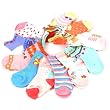 12 Pairs Pastels Baby Girls Newborn Infant 0-6 month Size 1-2 Mid Crew Socks Set