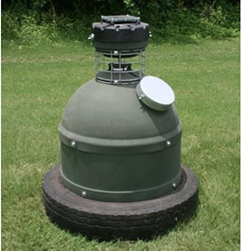 Capsule Game Feeder 450 LB Tire Deer Horse Hog Sheep Goat