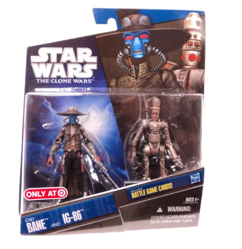Star Wars The Clone Wars Cad Bane and IG-86