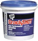 Dap 12378 CrackShot Spackling Interior/Exterior, 1-Quart
