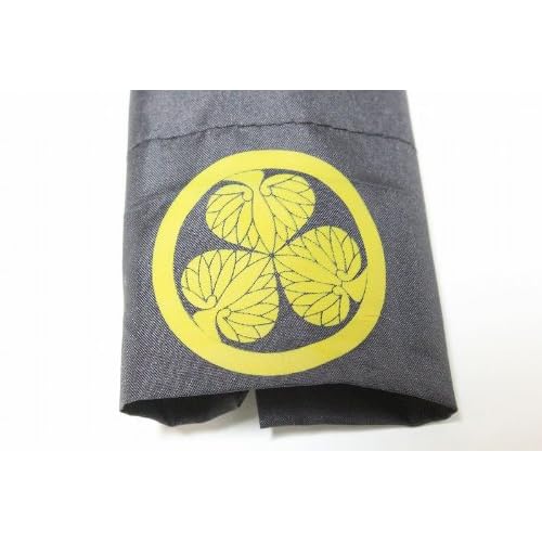 徳川家康 刀傘 雨傘【戦国 武将 戦国武将 歴史】ブラック 日本刀 長傘 歴女