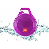 JBL Clip+ Splashproof Portable Bluetooth Speaker (Pink)