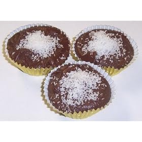 Scott's Cakes Milk Chocolate Coconut Clusters in a Decorative Box