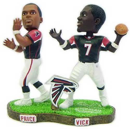 Atlanta Falcons Vick & Price Forever Collectibles Bobble Mates