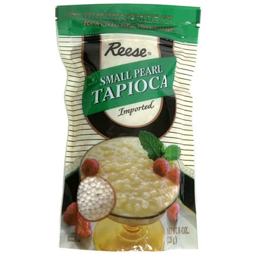 Reese Small Pearl Tapioca, 8-Ounce Bags (Pack of 12) by Reese