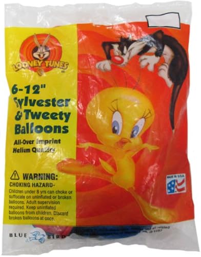 Looney Tunes 'Tweety and Sylvester' Latex Balloons (6ct)