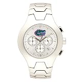 Florida Gators NCAA Men's Hall of Fame Watch with Stainless Steel Bracelet