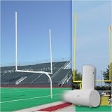 SSG / BSN Collegiate Gooseneck Goalpost White(Price/Pair)