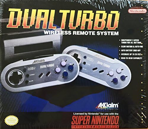 Super Nintendo Dual Turbo Wireless Remote System