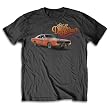 Dukes of Hazzard General Lee Vintage Distressed Charcoal T-shirt