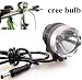 ATC 1000 Lm Cree XM-L 4-Mode LED Bike Light cycling bicycle Light Headlamp Set with Rechargeable Battery