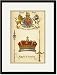 Black Framed/Matted Print 17x23, Royal Arms - Regalia of Scotland