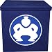 Sumo by Mobile Edge 18-Inch Folding Furniture Cubes, Blue
