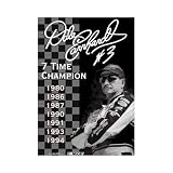 Dale Earnhart #3 2 Sided 28in X 40in Banner Flag with Pole Sleeve (7 Time Champ)
