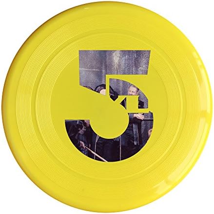 Shimile10 Funny 150g Yellow Toys 5 Frisbee Disc