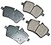 Akebono EUR1204 EURO Ultra-Premium Ceramic Brake Pad Set