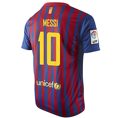MESSI #10 FC Barcelona Home Jersey Short Sleeve (S)