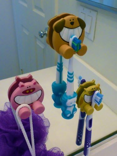 Keikihouse Toothbrush Holder - Dog Brown
