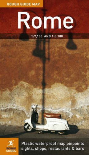 City Travel Guides Discounted   : The Rough Guide Map Rome (Rough Guide Map)