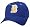 UCLA Bruins ''B'' Dark Royal Blue DH Hat - 6 3/4