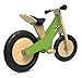 Kinderfeets Classic Chalkboard Wooden Balance Bike, Kids Training No Pedal Balance Bike, Green