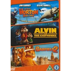 Horton Hears a Who!/ Alvin and the Chipmunks/ Garfield 2 Triple Pack [DVD]
