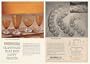 1961 Anchorglass Desert Gold Roly Poly Glassware 2-Page Print Ad