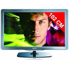 Philips 40PFL6605H/12 101,6 cm (40 Zoll) LED-Backlight-Fernseher (Full-HD, 100Hz, DVB-T/-C) silber/schwarz