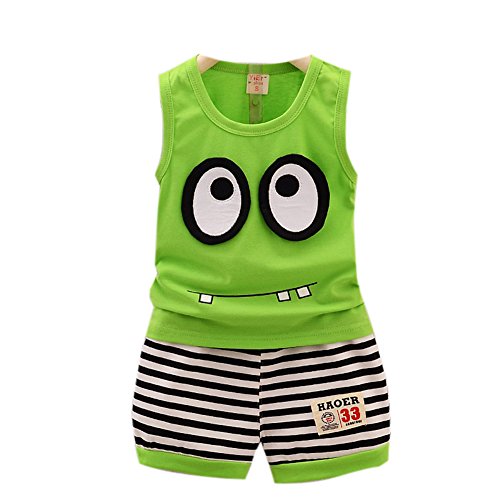 SOFIRE Baby Boys Clothing Outfits Set Infant Toddler Shorts Pants Vest Tops