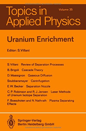 uranium enrichment topics in applied physics