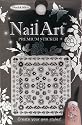 Nail-Art Sticker Floral Design NSA-17-Black
